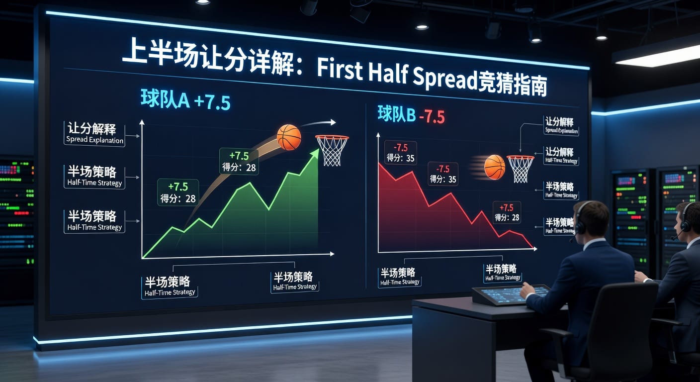 上半场让分 first half spread 实战解读：判断框架