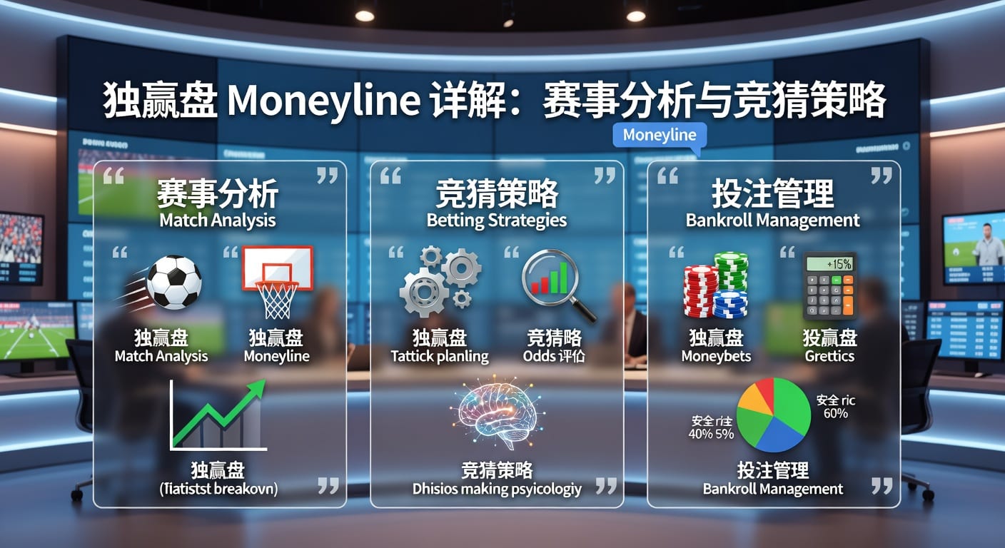 独赢盘 moneyline：投注技巧与胜率思路