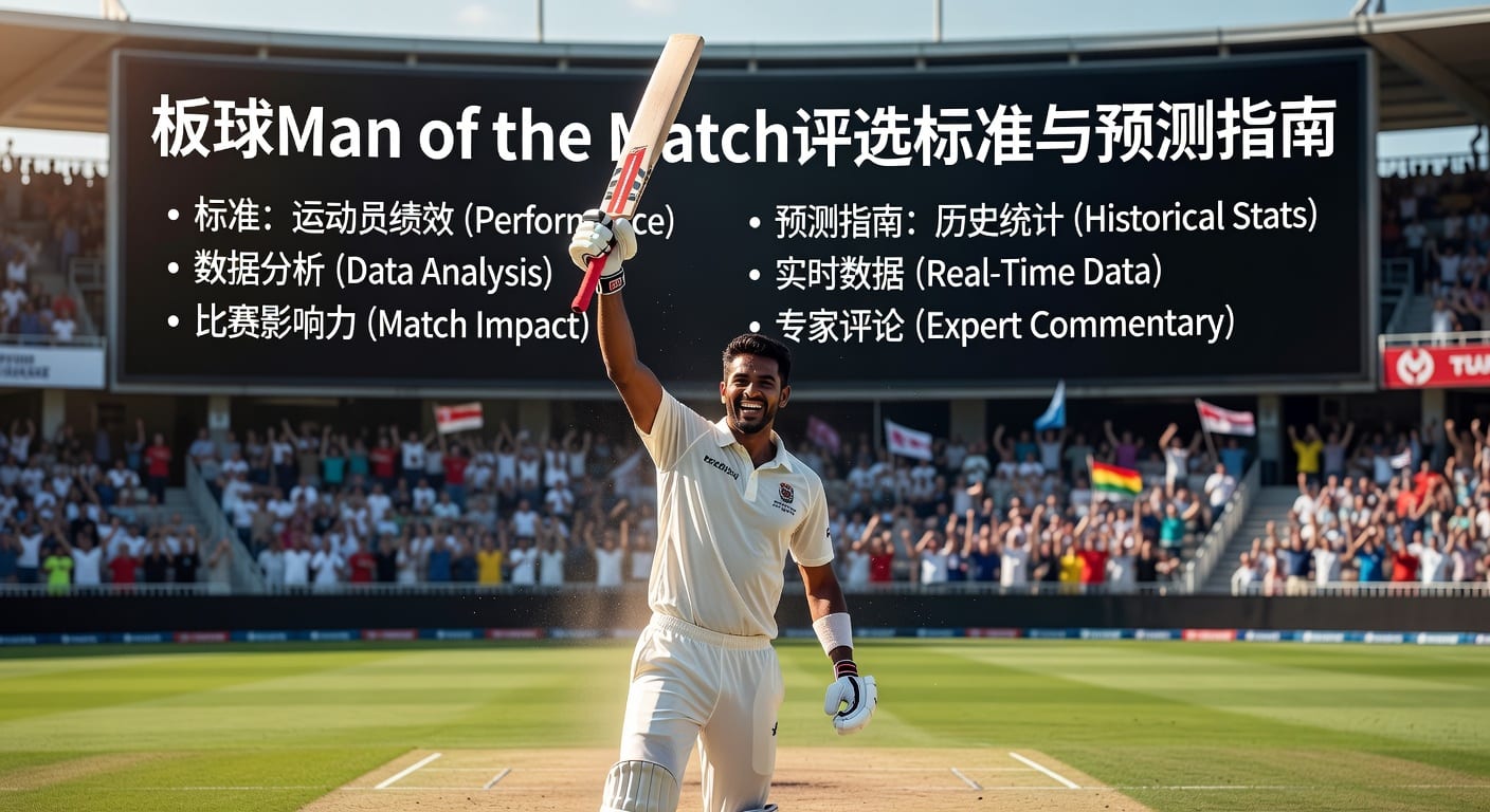 板球Man of the Match｜评选逻辑与实战判断