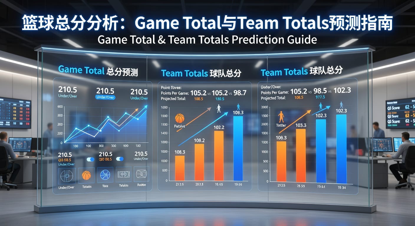 篮球总分 game total team totals：明陞M88平台投注技巧