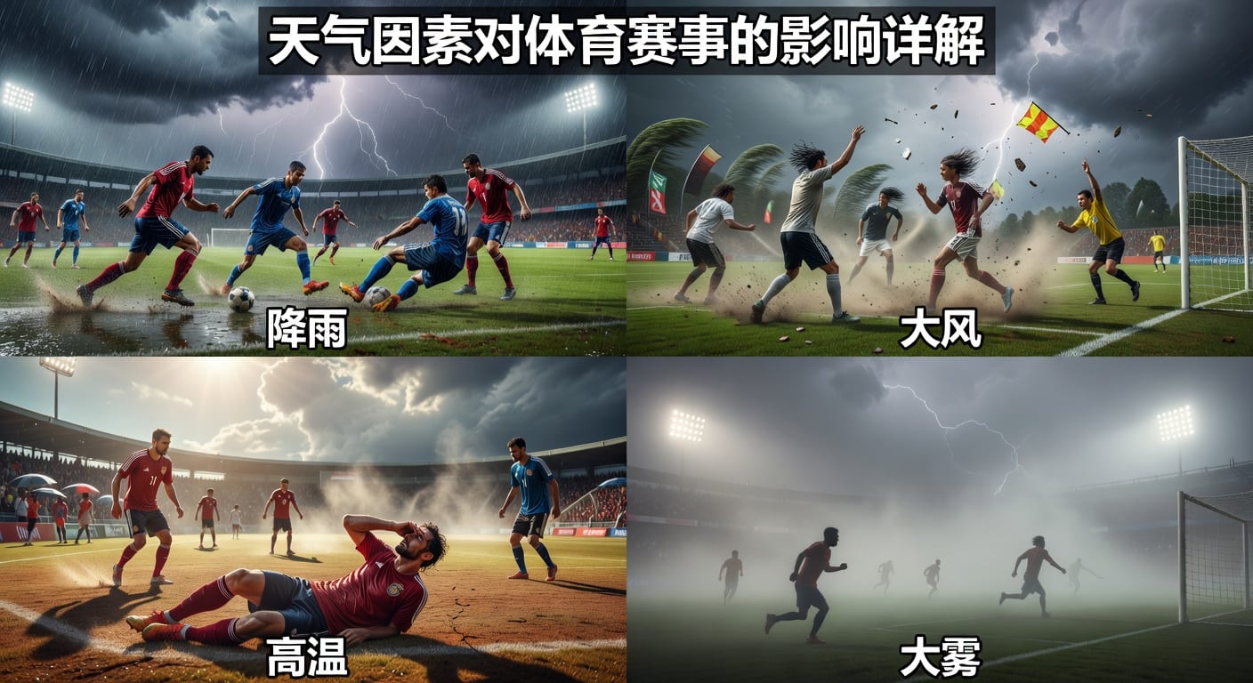 weather factors：天气因素对体育赛事的影响与判断