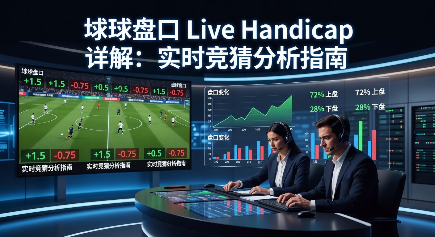 滚球盘口 live handicap 实战解析｜林帝pg