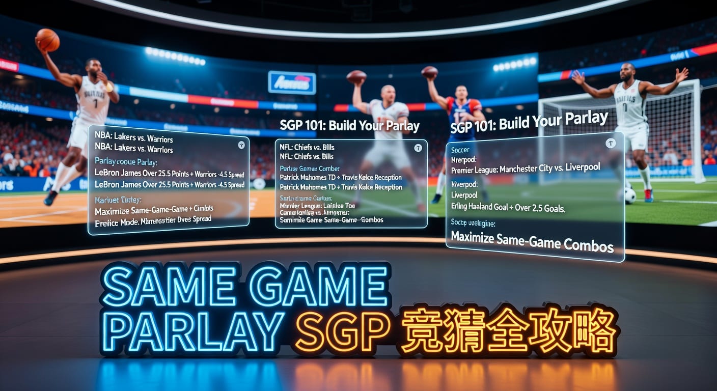 same game parlay SGP 实战指南｜投注逻辑与风控